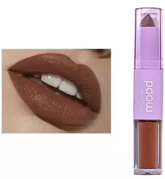 Labial DÚO MOOD tono CM02 - RUBY ROSE