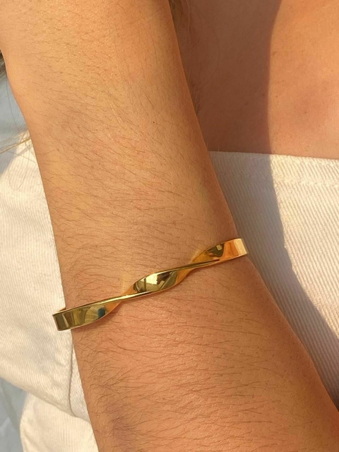 Bracelete Torcido Glam