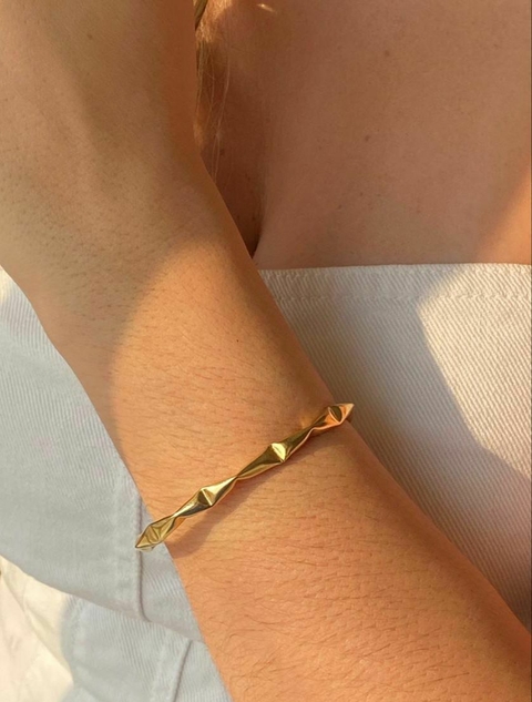 Bracelete Amassado Glam