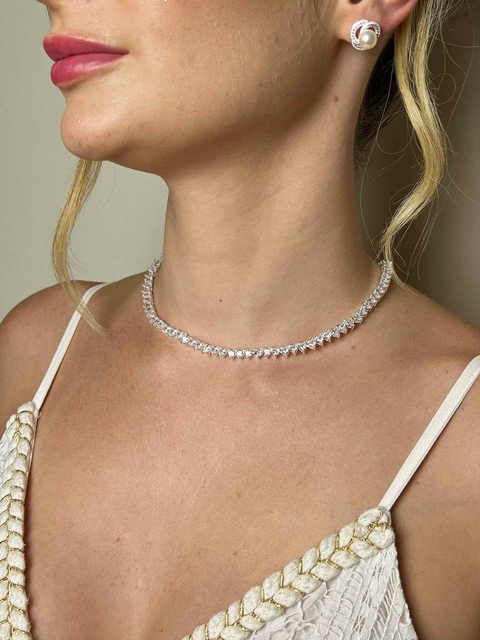 Colar Riviera Coração