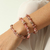 Rodocrosita Energia de Amor Pulseira Cascalho - comprar online