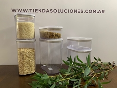 Tarro rectangular mediano - comprar online