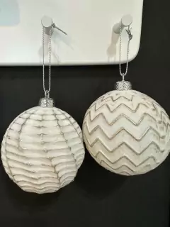 Adorno de Navidad esfera simple - comprar online
