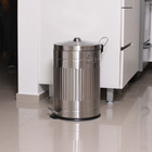 Tacho de basura de acero x 12 vintage - comprar online