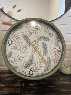 Reloj hojas