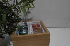 Caja de te x 4 madera con blanco - Tienda de Soluciones