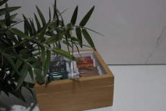 Caja de te x 4 madera con blanco en internet