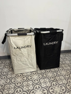 Cesto de ropa estructura de aluminio Natural - comprar online