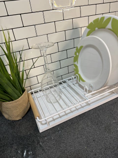 Secaplatos Ferrara premium blanco - Tienda de Soluciones