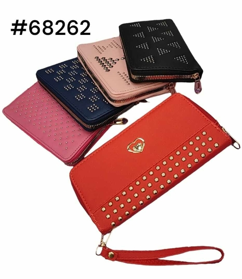BILLETERA DE MUJER 1 CIERRE *68262* (PACK X 12)