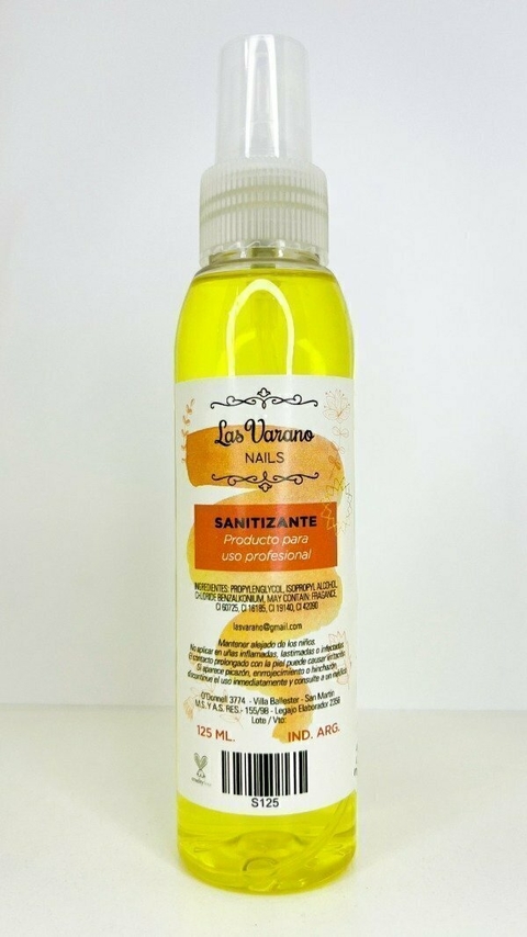 SANITIZANTE LAS VARANO 125ML *S125* (PACK X 6 ) OFERTA