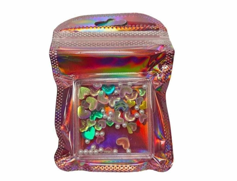 DECO STRAS PARA UÑAS SURTIDOS *DB -132* (x pack 12)