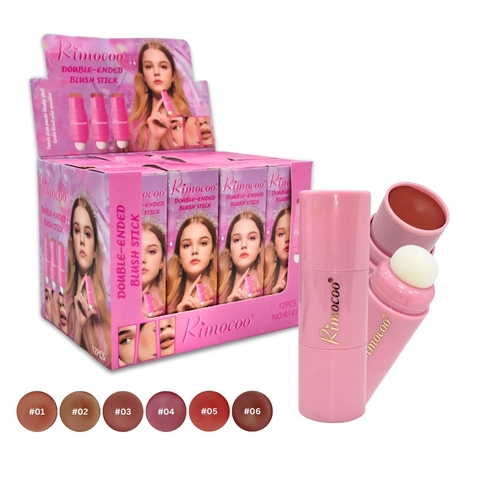 RUBOR EN BARRA CON APLICADOR RIMOCOO *014113* (CAJA X 12)