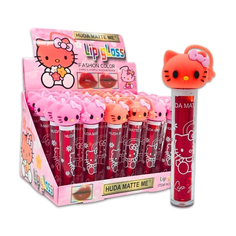 TINTA LABIAL KITTY HUDA MATTE ME *X-409* (CAJA X 24)
