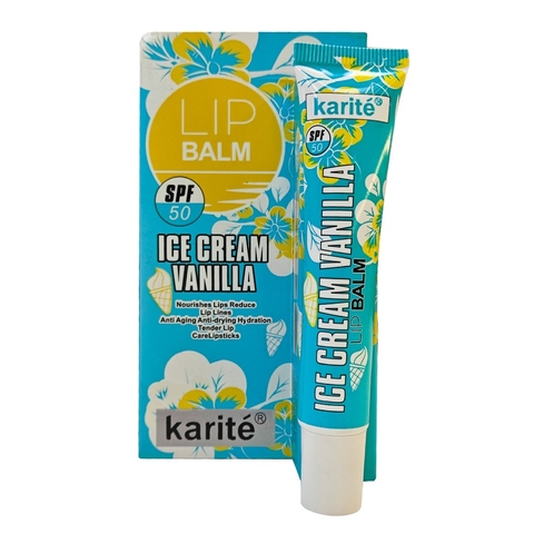 BALSAMO LABIAL KARITE*ICE CREAM VAINILLA*435111* X CAJA 24 PCS - comprar online