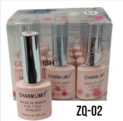 BASE RUBBER CHARM LIMIT *ZQ-02* (CAJA X 12) - comprar online