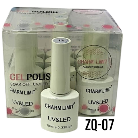 ESMALTE CHARM LIMIT COLOR VIA LACTEA N°12 *ZQ-07* (CAJA X 12) - comprar online