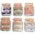 UÑAS POSTIZAS COFFIN CON STRASS *GQ-JP07* (PACK X 12)
