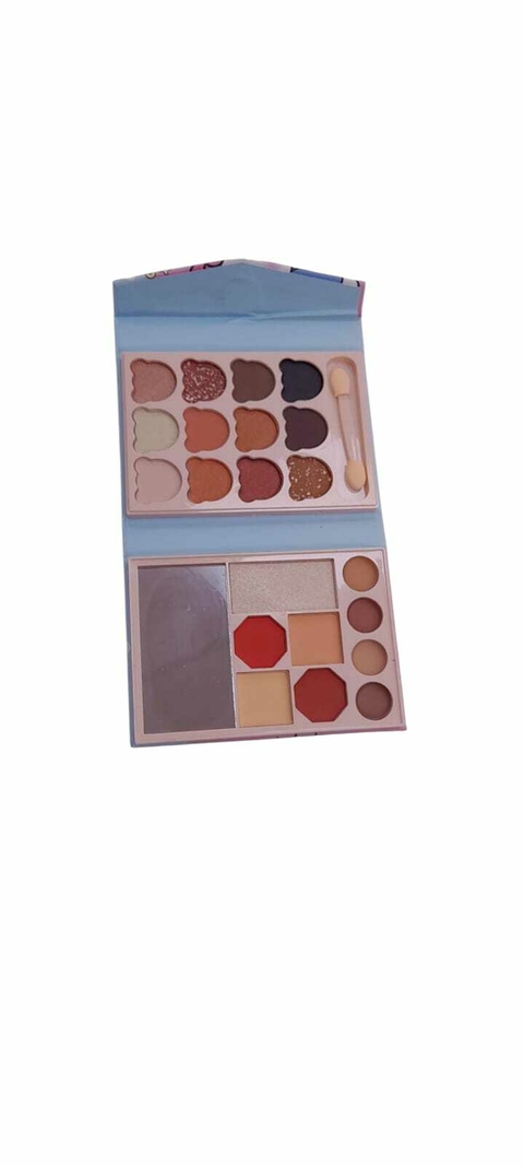 PALETA DE MAQUILLAJE C/ ESPEJO X 21 FAVORBEAUTY *ES6353* (PACK X 6) - comprar online