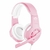 Auricular C/microfono Trust Gxt 310P Radius Pink