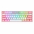 Teclado Redragon Fizz Pro K616 Rgb White/pink Switch Red Español