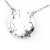 Collar con Ópalo Dendrítico Plata.925 con Flor Plata.925 Rodio. - comprar en línea