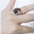 Anillo Amour Spell Cuarzo Ahumado Natural,plata.925 en internet