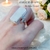 Anillo Amour Spell Piedra Luna Rectangular Plata925 Rodio. en internet
