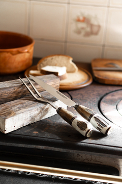 Set para el Asador en Madera y Ciervo Natural - comprar online