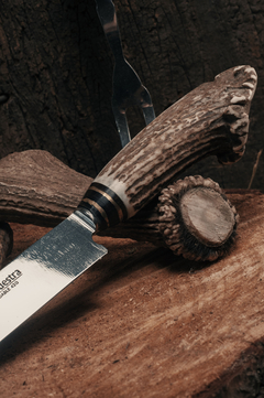 Juego de Trinchar Cabo de asta de ciervo - comprar online