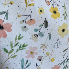 Tecido Tricoline Digital Soft Flowers 100% Algodão na internet
