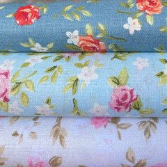 Tecido Tricoline Floral Lúcia 100% Algodão na internet