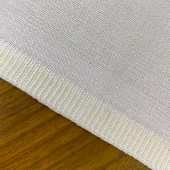 Pano de Prato Itatex 100% Algodão Liso Branco Bainhas Laterais 45x75cm na internet