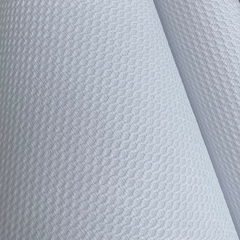 Tecido Piquet Favinho Branco 100% Algodão - comprar online