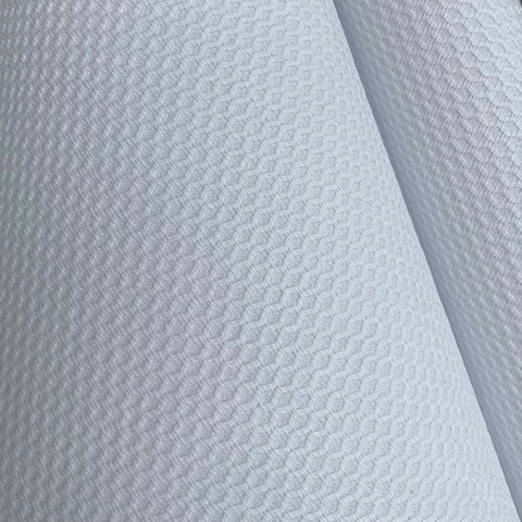 Tecido Piquet Favinho Branco 100% Algodão - comprar online