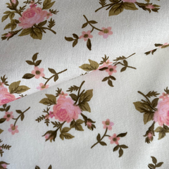 Tecido Tricoline Floral Angel 100% Algodão - comprar online