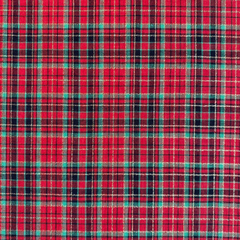 Tecido Tricoline Fio Tinto Xadrez Natal com fios dourados 1046 - loja online
