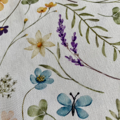 Tecido Tricoline Digital Floral Natural Beauty cor 1 100% Algodão - loja online