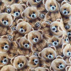 Tecido Tricoline Digital Teddy 100% Algodão - comprar online