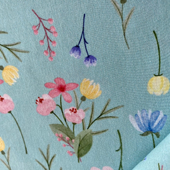 Imagem do Tecido Tricoline Digital Petúnia 100% Algodão