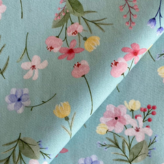 Tecido Tricoline Digital Petúnia 100% Algodão - comprar online