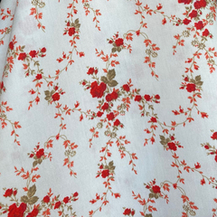 Tecido Tricoline Sarah Floral 100% Algodão na internet