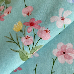 Tecido Tricoline Digital Petúnia 100% Algodão - loja online