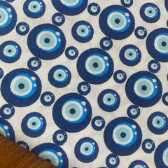 Tecido Tricoline Olho Grego 100% Algodão