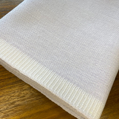 Pano de Prato Itatex 100% Algodão Liso Branco Bainhas Laterais 45x75cm - comprar online