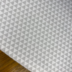 Tecido Tricoline Mini Losangos Cinza 100% Algodão na internet