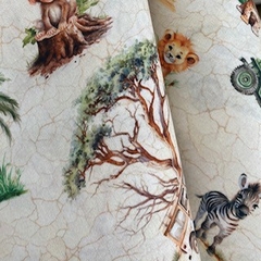 Imagem do Tecido Tricoline Digital Safári I 100% Algodão