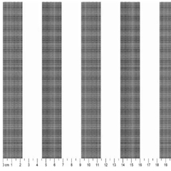 Tecido Tricoline Listrado Largo P&B 330 Fio Tinto 100% Algodão - Costura Criativa Tecidos