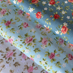Tecido Tricoline Floral Lúcia 100% Algodão