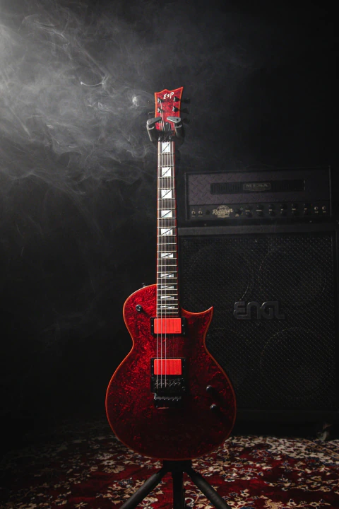 ESP Gary Holt Custom Shop liquid Metal Lava - 2015 Japan